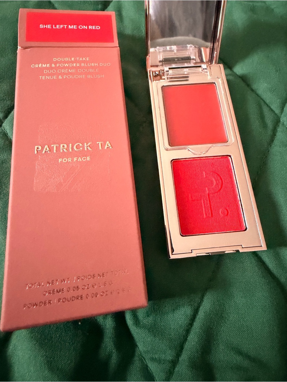 Patrick Ta Double-Take Blush Duo (New in box)